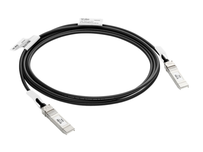 HPE Direct Attach Copper Cable - Cabo de ligação directa 10GBase - SFP+ para SFP+ - 3 m - para Instant On 1930 24G, 1930 48G