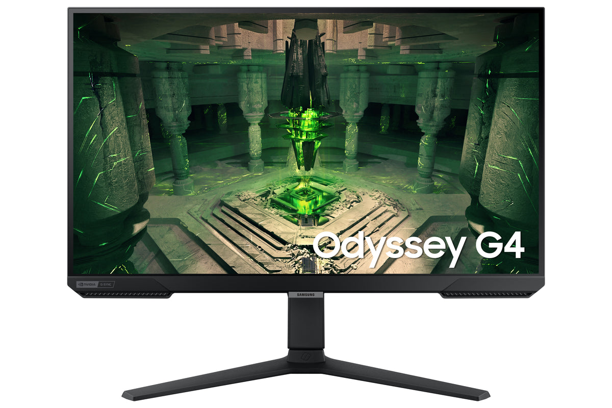 Samsung Odyssey G4 S27BG400EU - LED Monitor - 27" - 1920 x 1080 Full HD (1080p) @ 240 Hz - IPS - 400 cd/m² - 1000:1 - HDR10 - 1 ms - 2xHDMI, DisplayPort - black