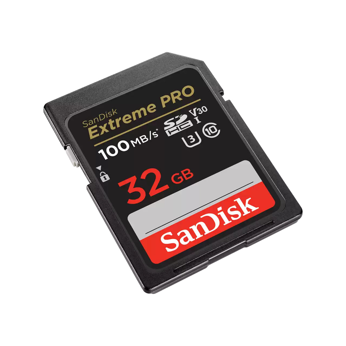 SanDisk Extreme Pro - Cartão de memória flash - 32 GB - Video Class V30 / UHS-I U3 / Class10 - SDHC UHS-I