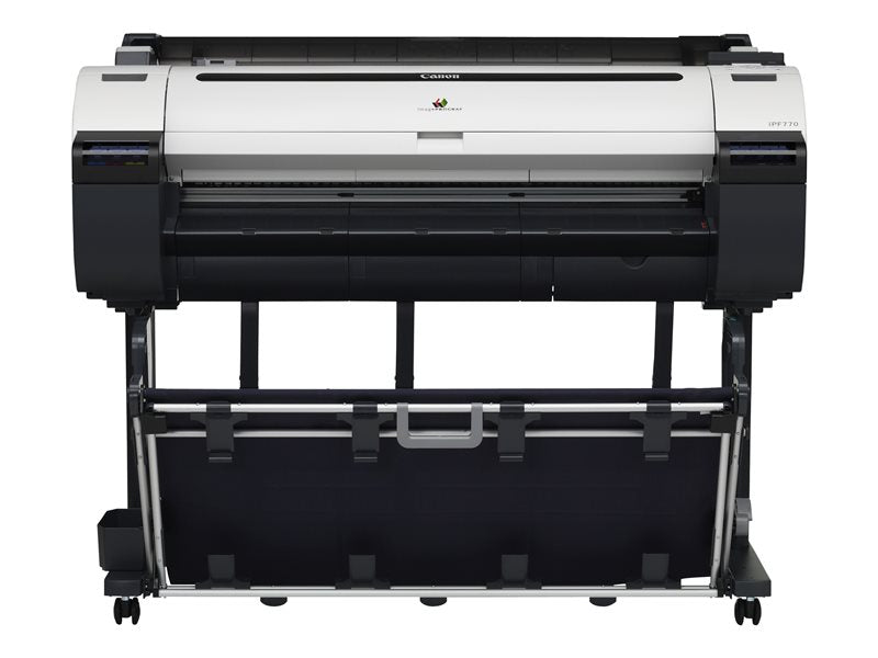 Canon imagePROGRAF iPF770 - 36" large format printer - color - inkjet - Roll (91.4 cm) - USB 2.0, Gigabit LAN (9856B003?MFP)