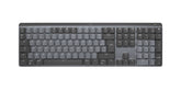 Logitech Master Series MX Mechanical - Teclado - retroiluminación - inalámbrico - Bluetooth LE - AZERTY - Francés - interruptor: Tactile Quiet - grafito