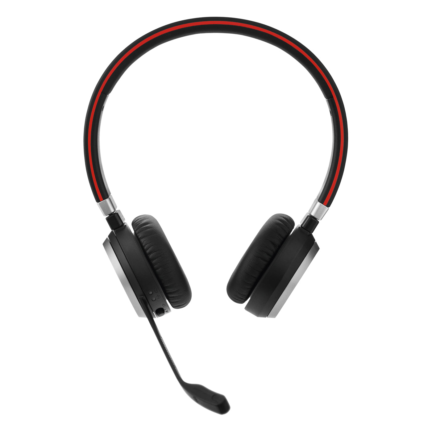 Jabra Evolve 65 SE MS Stereo - Headphones - in ear - bluetooth - wireless - USB - with charging stand - Certified for Microsoft Teams - for Jabra Evolve, LINK 380a MS