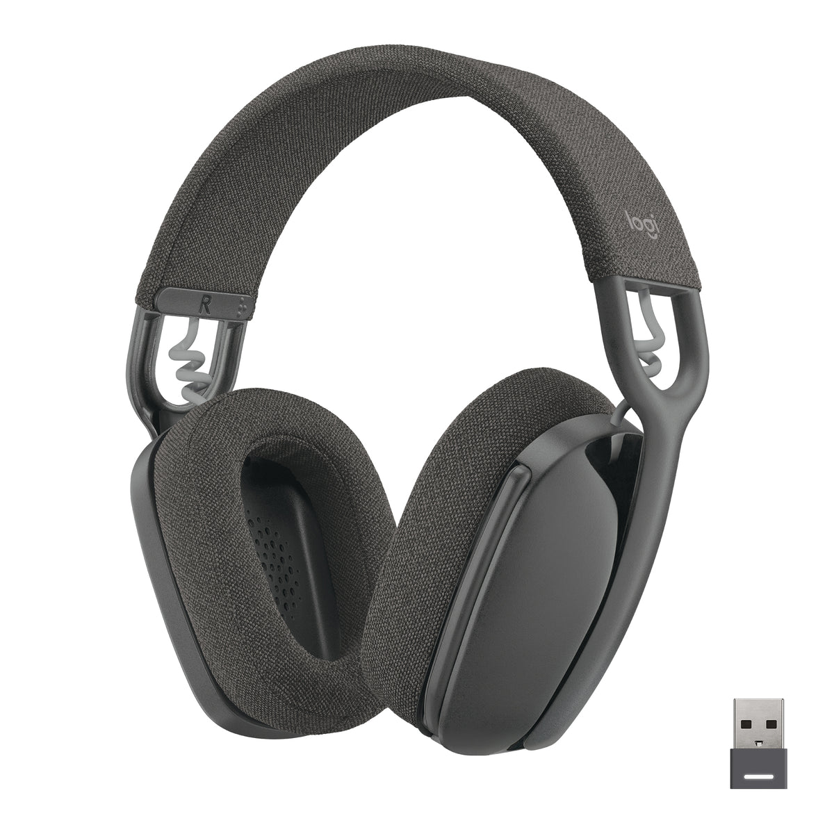 Logitech Zone Vibe 125 - Headphones - full size - bluetooth - wireless - graphite