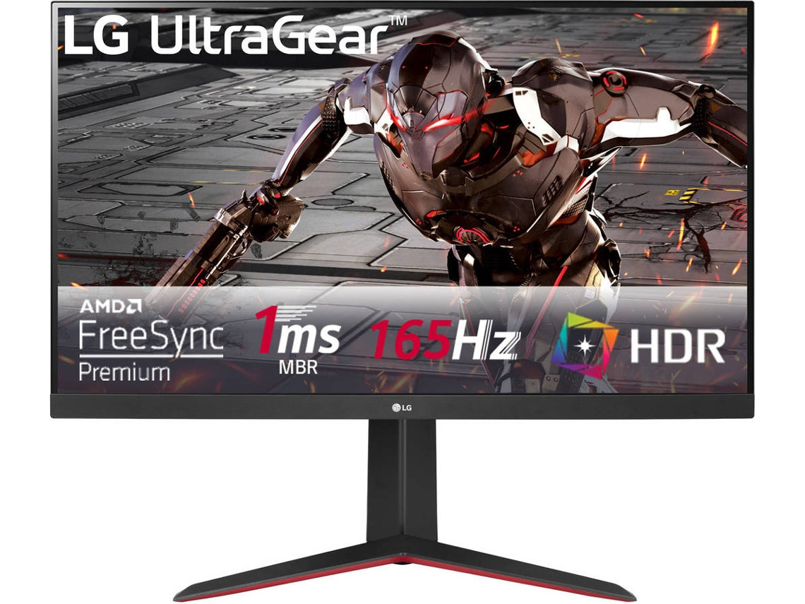 LG MONITOR VA 32 (31.5) 16:9 QHD 1MS 165H HDMI DP HAS PIVOT 32GN650-B ULTRAGEAR