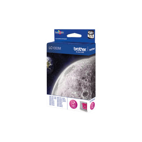 Brother LC1000M - Magenta - original - ink cartridge - for Brother DCP-350, 353, 357, 560, 750, 770, MFC-3360, 465, 5460, 5860, 660, 680, 845, 885