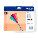 Brother LC223 - Pack de 4 - Negro, Amarillo, Cian, Magenta - Original - Cartucho de tinta - para Brother DCP-J4120, J562, MFC-J4420, J4620, J4625, J480, J5320, J5625, J5720, J680, J880