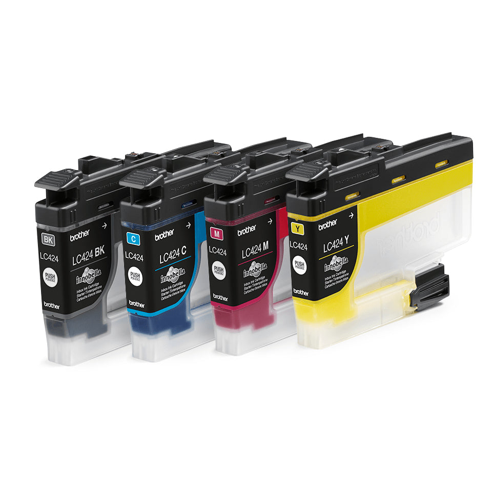 Brother - Pack de 4 - Negro, Amarillo, Cian, Magenta - Original - Cartucho de tinta