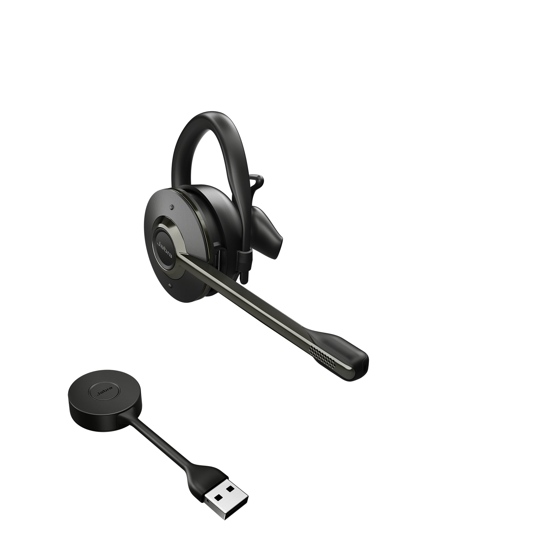 Jabra Engage 55 Convertible - Headphones - In Ear - Convertible - DECT - Wireless - UC Optimized