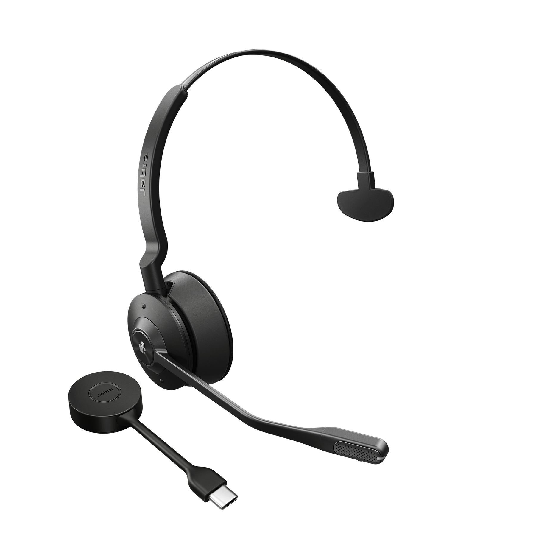 Jabra Engage 55 Mono - Headphones - On Ear - DECT - Wireless - Certified for Microsoft Teams