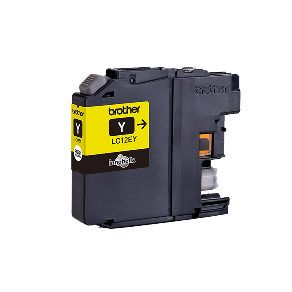 Brother LC12EY - Capacidad XL - Amarillo - Original - Cartucho de tinta - para Brother MFC-J6925DW