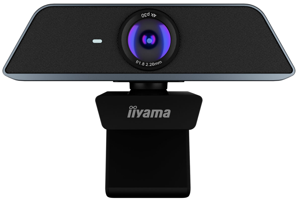 iiyama UC CAM120UL - Câmara web - painel / inclinação - a cores - 8 MP - áudio - USB-C