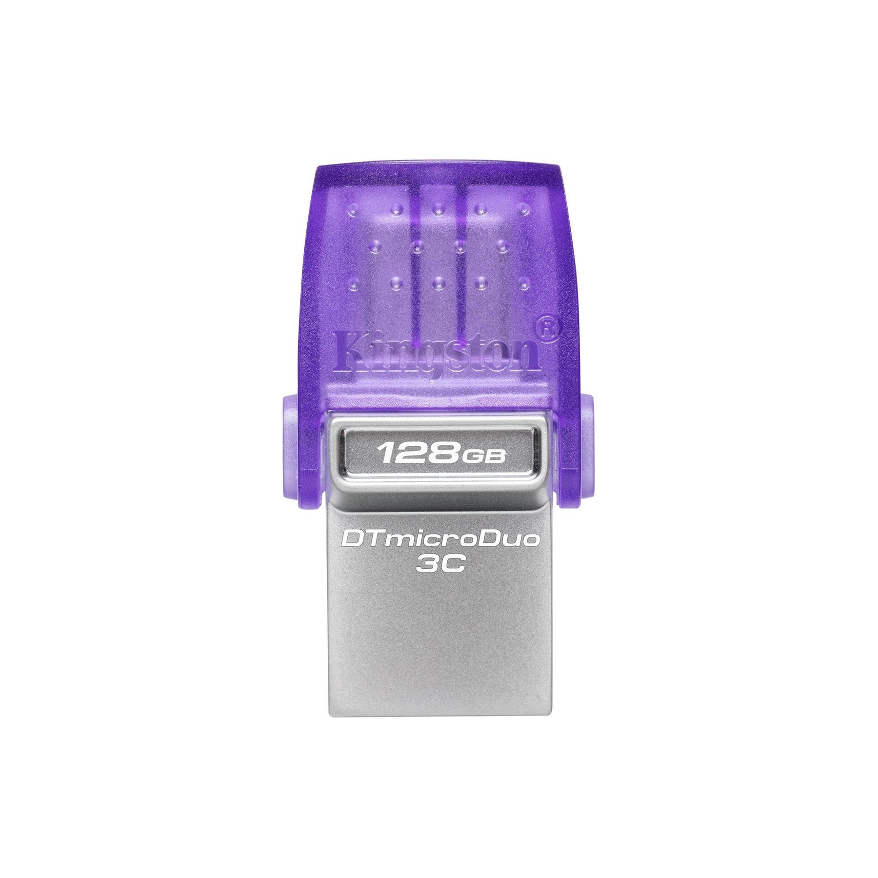 Kingston DataTraveler microDuo 3C - Drive flash USB - 128 GB - USB 3.2 Gen 1 / USB-C