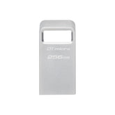 Kingston DataTraveler Micro - Unidad flash USB - 256 GB - USB 3.2 Gen 1