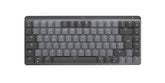 Logitech Master Series MX Mechanical Mini - Keyboard - backlight - wireless - Bluetooth LE - QWERTZ - German - switch: Clicky - graphite