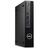 Dell OptiPlex 3000 - Micro - Core i3 12100T / 2.2 GHz - RAM 8 GB - SSD 256 GB - NVMe, Class 35 - UHD Graphics 730 - GigE, Bluetooth 5.2 - WLAN: 802.11a/b/g/n/ac/ax, Bluetooth 5.2 - Win 10 Pro (includes Windows 11 Pro License) - monitor: none - black