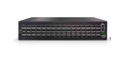 NVIDIA Spectrum-3 SN4600C - Interruptor - L3 - Administrado - 64 x 100 Gigabit QSFP28 - fluxo de ar trás para frente' - montável em trilho