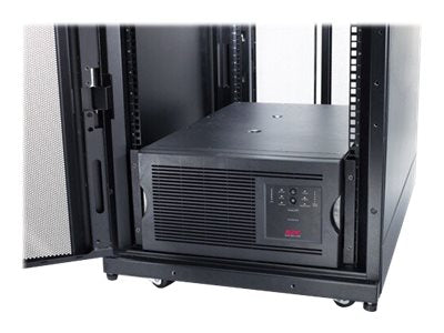 APC Smart-UPS - UPS (montável em bastidor) - AC 208 V - 4 kW - 5000 VA - Ethernet 10/100, RS-232 - conectores de saída: 4 - 5U - preto - para P/N: AR4038IX432, NBWL0356A, SMX2000LVNCUS, SMX2000LVUS, SMX3000HVTUS, SRT1000RMXLA (SUA5000RMT5U)