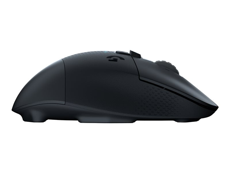 Logitech Gaming Mouse G604 - Ratón - óptico - 15 botones - inalámbrico - Bluetooth, LIGHTSPEED - Receptor Logitech LIGHTSPEED - negro (910-005650)