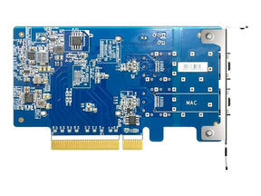 QNAP QXG-25G2SF-CX6 - Network Adapter - PCIe 4.0 x8 Low Profile - 25 Gigabit SFP28 x 2 - for QNAP TS-H2490FU (QXG-25G2SF-CX6)