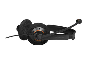 EPOS I SENNHEISER IMPACT SC 60 USB ML - Auriculares - intrauditivos - con cable - USB - negro con detalles en naranja