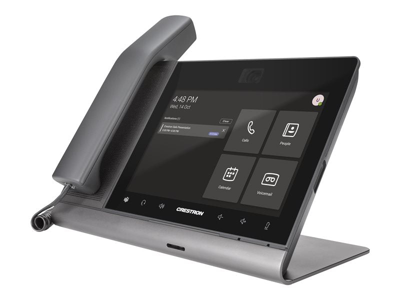 Crestron Flex UC-P8-T-C-HS-I - Para Equipas Microsoft - videofone IP - com interface Bluetooth - SRTP (UC-P8-T-C-HS-I)