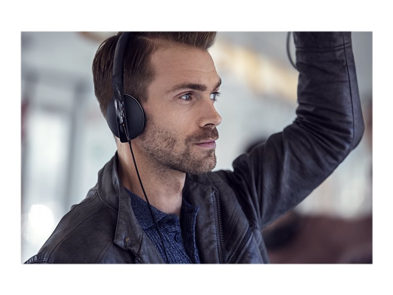 EPOS I SENNHEISER ADAPT SC 130 USB - Headphones - in ear - with cable - active noise canceling - USB - black, white - Skype for Business Certified