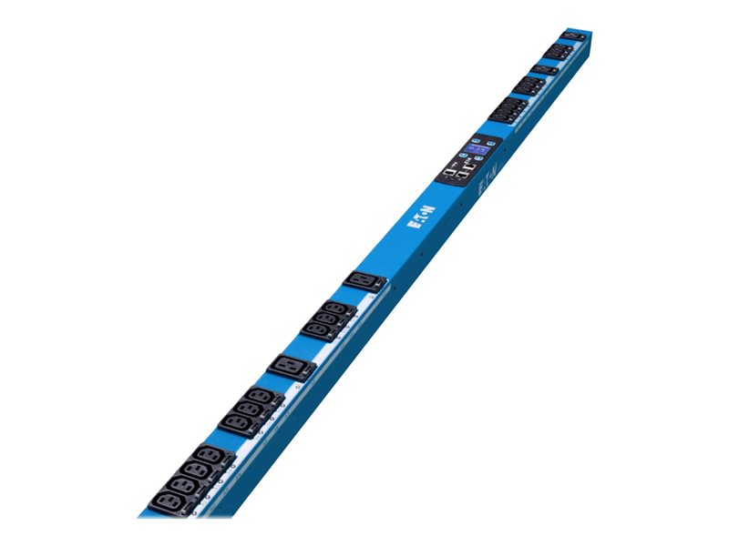 Eaton Managed Rack PDU EMAB05-30B - Unidade de distribuição de potência (montável em bastidor) - AC 200-240 V - 7.4 kW - 1 fase - Ethernet 10/100, RS-232 - entrada: IEC 60309 32A - conectores de saída: 24 (4 x IEC 60320 C19, 20 x IEC 60320 C13) - 0U