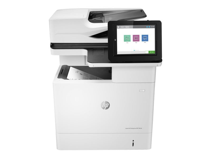 HP LaserJet Enterprise MFP M636fh - Impresora multifunción - B/N - láser - 216 x 864 mm (original) - A4/Legal (soportes) - hasta 71 ppm (copia) - hasta 71 ppm (impresión) - 650 hojas - 33,6 Kbps: USB 2.0, LAN Gigabit, host USB 2.0