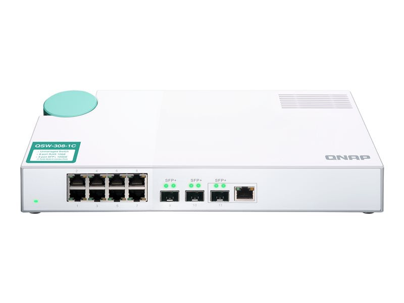 QSW-308-1C EIGHT 1GBE NBASE-T PORTS (QSW-308-1C)