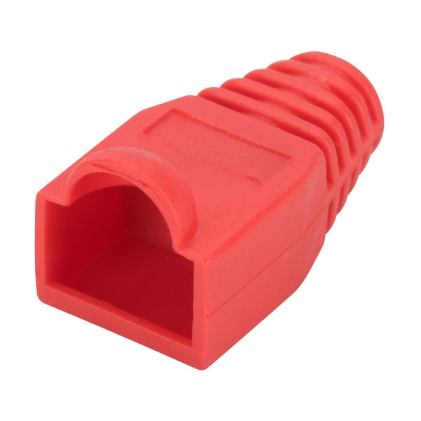 TAPA DIGITUS/FUNDA PROTECTORA PARA ENCHUFE RJ45 (PACK 100 UN) - ROJA