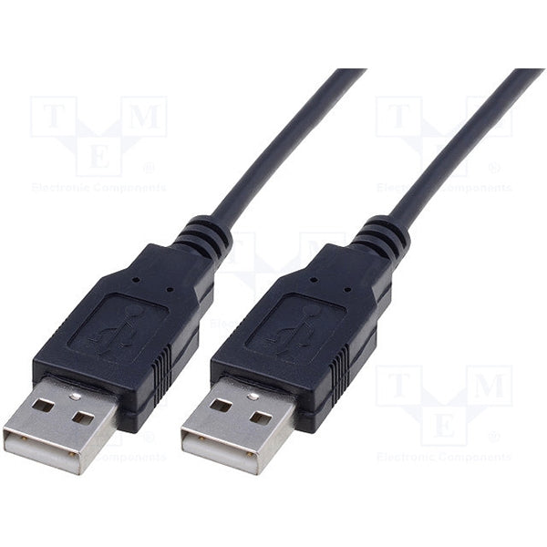 CABLE DIGITUS USB 2.0 TIPO A/AM/M 3MT NEGRO