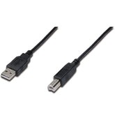 CABLE DIGITUS IMPRESORA USB 2.0 A/BM/M 1MT NEGRO