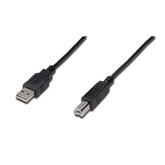 CABLE DIGITUS IMPRESORA USB 2.0 A/BM/M 1.8MT NEGRO