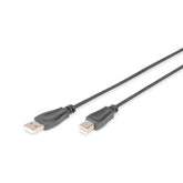 CABLE DIGITUS USB 2.0 TIPO A - BM/M 1.0M USB 2.0 NEGRO