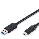 CABLE DIGITUS USB C / USB AM/M 3.0 NEGRO 1.8MT