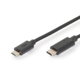 DIGITUS CABO USB-C CONNECTION CABLE TYPE-C TO MICRO B 1.8M