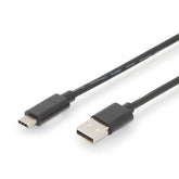 CABLE DE CONEXIÓN DIGITUS CABO USB-C TIPO-C A UN 3M