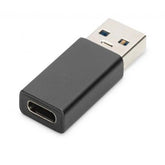 ADAPTADOR DIGITUS USB-A - USB-C M/H NEGRO