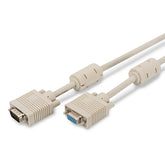 CABLE DE EXTENSIÓN DIGITUS VGA M/H 15MT