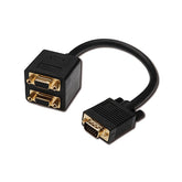 DIGITUS CABO VGA 2xVGA Y-SPLITTER GOLD PLATE M/F 0.20M