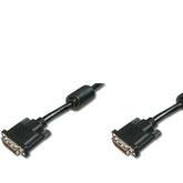 DIGITUS CABLE DVI-D (24+1) M/M DUAL LINK 2MT BLACK