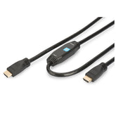 DIGITUS CABO HDMI ALTA VELOCIDAD CON AMPLIFICADOR GOLD 40MT