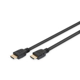 DIGITUS HDMI ULTRA HIGH SPEED CABLE TYPE AM/M 1M W/ETH UHD 8K 60HZ GOLD BLACK