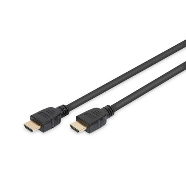 CABLE DIGITUS HDMI ULTRA ALTA VELOCIDAD TIPO AM/M 2M W/ETH UHD 8K 60HZ ORO NEGRO