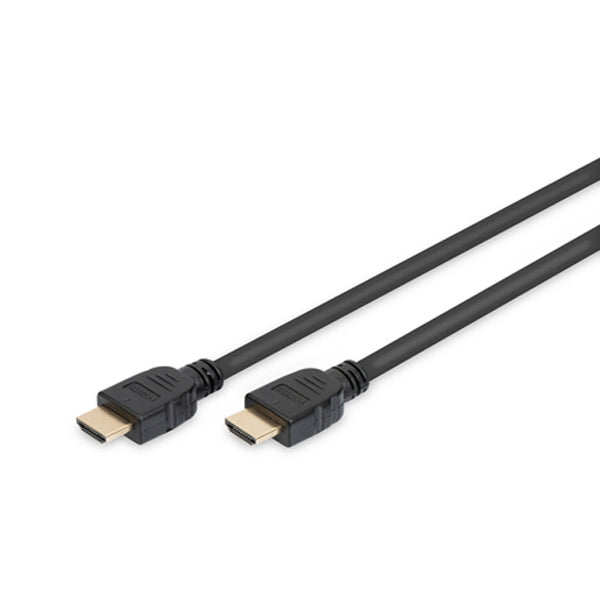 DIGITUS HDMI ULTRA HIGH SPEED CABLE TYPE AM/M 3M W/ETH UHD 8K 60HZ GOLD BLACK
