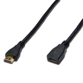 CABLE DIGITUS HDMI ALTA VELOCIDAD C/ETHERNET M/H 2MT NEGRO