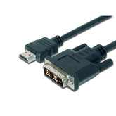 CABLE DIGITO HDMI TIPO A-DVI-D (18+1) 2MT