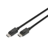 DIGITUS CABLE DISPLAYPORT M/M 1.0MW/INTERLOCK ULTRA HD 8K VERS. 1.3/1.4 BLACK