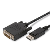 CABLE DIGITUS ADAPTADOR DISPLAYPORT - DVI (24+1) M/M 1MT NEGRO