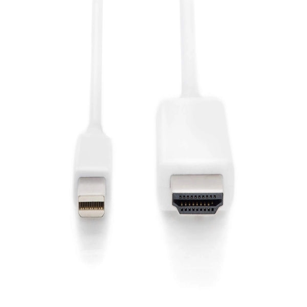 CABLE ADAPTADOR DIGITUS MINI DISPLAYPORT 1.2 - HDMI AM/M 2.0M 4K/60HZ BLANCO